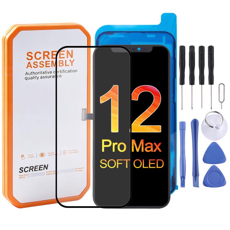 HXL Soft OLED LCD Screen For iPhone 11 Pro Max, For iPhone X(Soft OLED), For iPhone XS(Soft OLED), For iPhone XS Max(Soft OLED), For iPhone 11 Pro Max(Soft OLED), For iPhone 11 Pro(Soft OLED), For iPhone 12 Pro Max(Soft OLED)