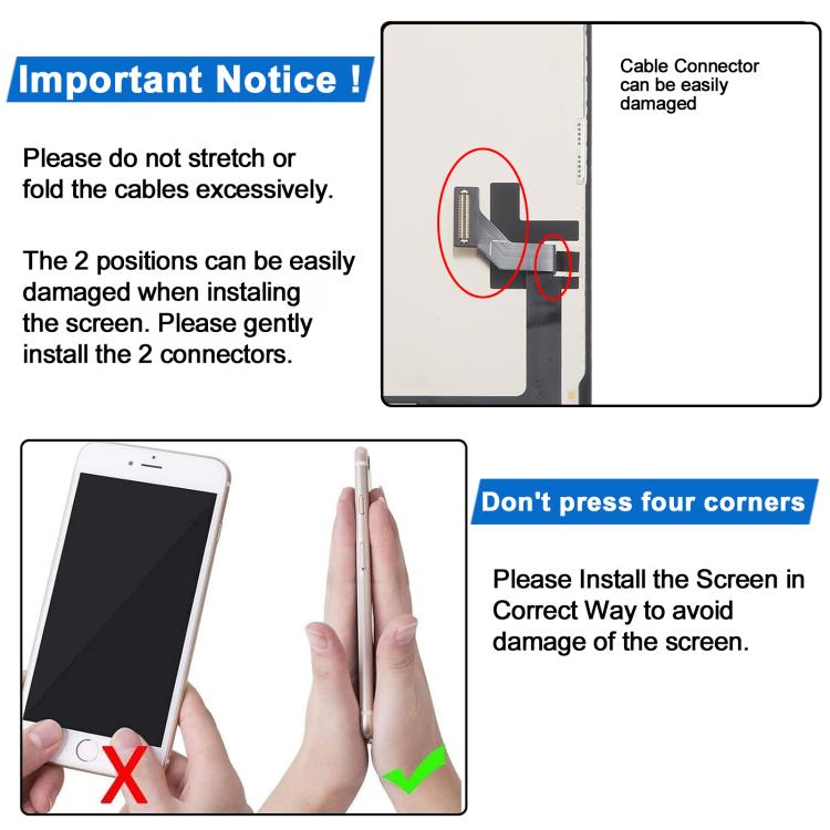 JK incell LCD Screen, For iPhone 14 Plus, For iPhone 14, For iPhone 13, For iPhone 13 mini, For iPhone 12 Pro Max, For iPhone 12 mini(Incell)