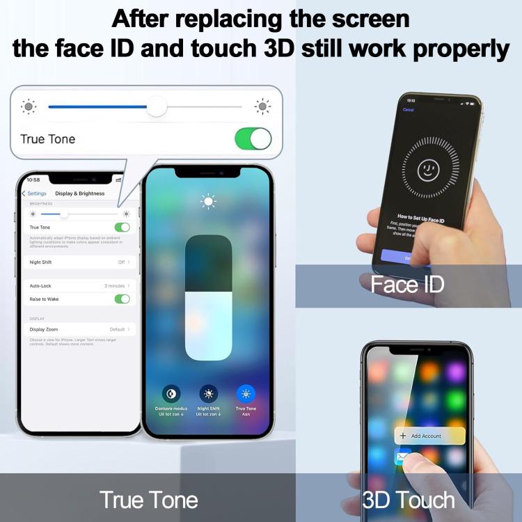 JK incell LCD Screen, For iPhone 14 Plus, For iPhone 14, For iPhone 13, For iPhone 13 mini, For iPhone 12 Pro Max, For iPhone 12 mini(Incell)