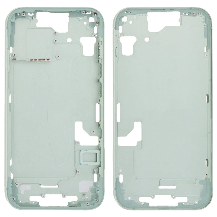 For iPhone 15 Middle Frame Bezel Plate with Side Keys + Card Tray, CE EU Version, US Version, China Version