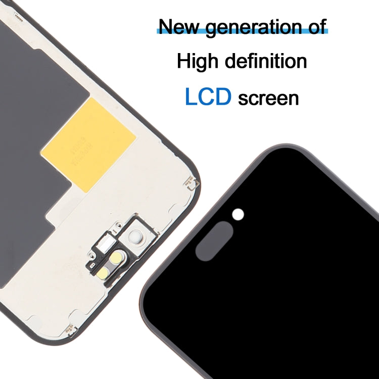 YK OLED LCD Screen, Remove IC Need Professional Repair, For iPhone 15 Pro(Incell), For iPhone 14, For iPhone 14 Pro(Incell), For iPhone 13