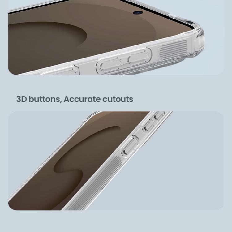 NILLKIN Ultra Clear Magsafe PC + TPU Phone Case, For Samsung Galaxy S26+ 5G, For Samsung Galaxy S26 Ultra 5G, For Samsung Galaxy S26 5G, For Samsung Galaxy S25 Ultra 5G