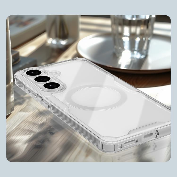 NILLKIN Ultra Clear Magsafe PC + TPU Phone Case, For Samsung Galaxy S26+ 5G, For Samsung Galaxy S26 Ultra 5G, For Samsung Galaxy S26 5G, For Samsung Galaxy S25 Ultra 5G