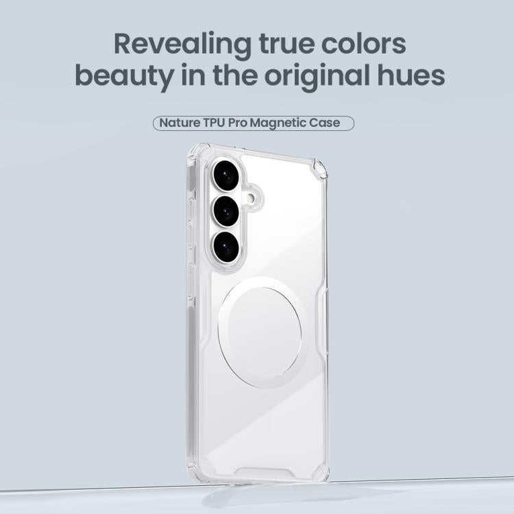 NILLKIN Ultra Clear Magsafe PC + TPU Phone Case, For Samsung Galaxy S26+ 5G, For Samsung Galaxy S26 Ultra 5G, For Samsung Galaxy S26 5G, For Samsung Galaxy S25 Ultra 5G