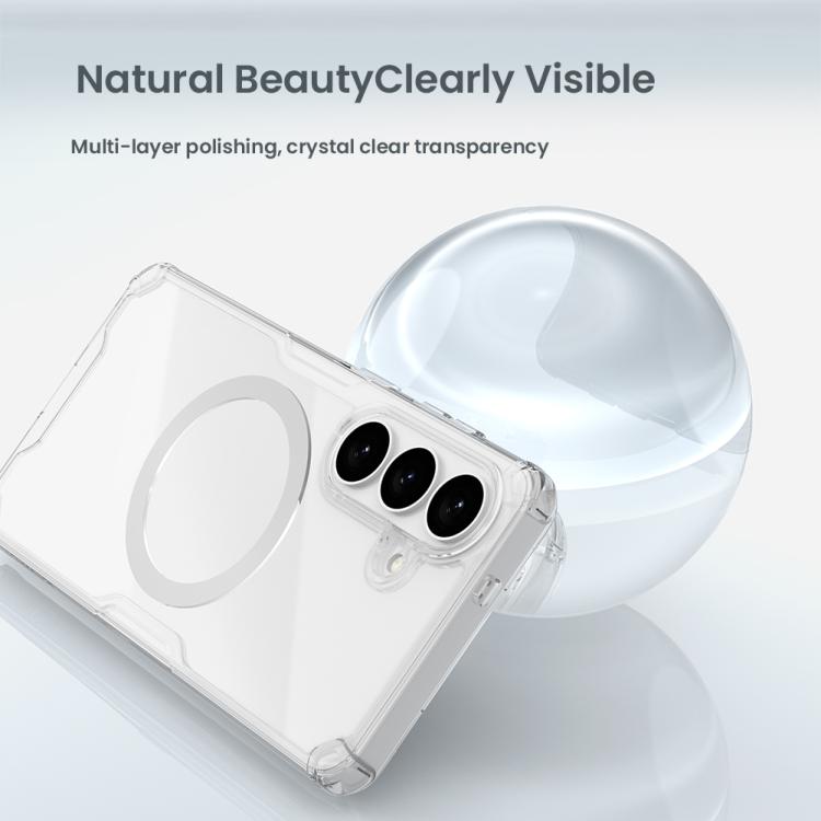 NILLKIN Ultra Clear Magsafe PC + TPU Phone Case, For Samsung Galaxy S26+ 5G, For Samsung Galaxy S26 Ultra 5G, For Samsung Galaxy S26 5G, For Samsung Galaxy S25 Ultra 5G