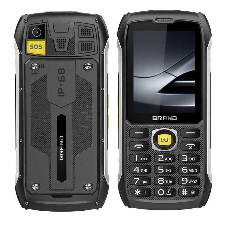 HP289X 4G IP68 Rugged Phone, 2.8 inch, 4500mAh Battery, Network: 4G, BT, FM, SOS, Torch, EU Plug, US Plug, UK Plug, AU Plug