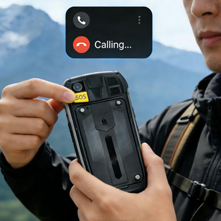 HP289X 4G IP68 Rugged Phone, 2.8 inch, 4500mAh Battery, Network: 4G, BT, FM, SOS, Torch, EU Plug, US Plug, UK Plug, AU Plug