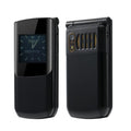 S7 4G Flip Keypad Phone, 2.4 inch + 1.44 inch, 4800mAh Battery, LED Flashlight, SOS, Network: 4G, Dual SIM