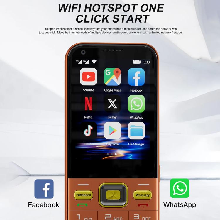 A001 / 16MP, 2GB+16GB, 2.8 inch Android 8.1 MTK6737 Quad Core, Network: 4G, Dual SIM, A001 / 16MP