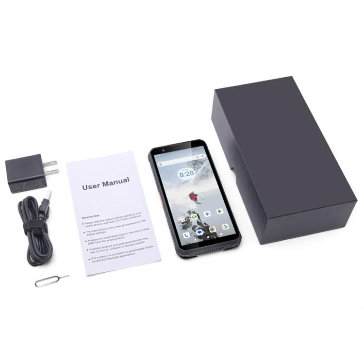 UNIWA F999 Rugged Phone, 4GB+64GB, 5.33 inch Android 16.0 Unisoc T615 UMS9230E Octa Core, PTT Button, Network: 4G, NFC, EU Plug, US Plug, UK Plug, AU Plug
