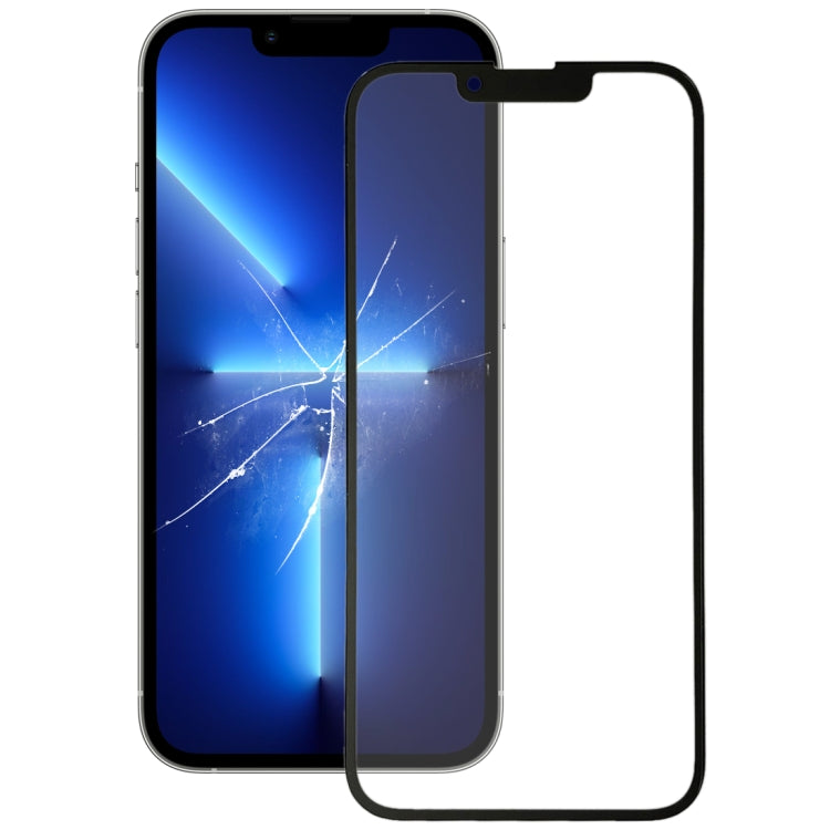 Front Screen Outer Glass Lens with OCA Optically Clear Adhesive for iPhone 13, For iPhone 13