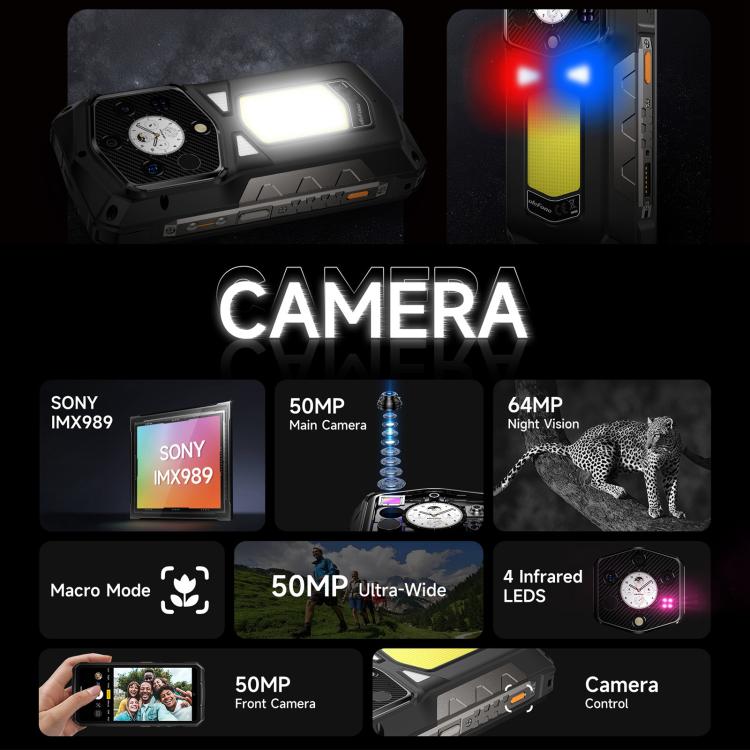 Ulefone Armor 29 Pro Thermal Version Rugged Phone, 16GB+512GB, Night Vision, 6.67 inch + 1.04 inch Android 15 MediaTek Dimensity 7400 Octa Core, Network: 5G, OTG, NFC, Armor 29 Pro Thermal Version