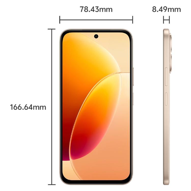 vivo Y500i, 8GB+256GB, Side Fingerprint, 6.75 inch Android 16 OriginOS 6 Snapdragon 4 Gen Octa Core, OTG, NFC, Network: 5G, 8GB+256GB