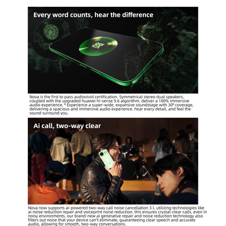 Huawei nova 15 Pro, Kunlun Glass, 12GB+256GB, Side Fingerprint Identification, 6.84 inch HarmonyOS 6.0 Kirin 9010S Octa Cora, NFC, OTG, Not Support Google Play, Kunlun Glass, 12GB+256GB