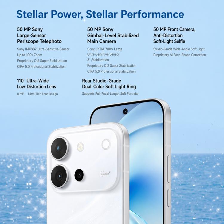 vivo S60, 16GB+512GB, 6.59 inch Android 16 OriginOS 6 Snapdragon 8s Gen 3 Octa Core, OTG, NFC, Network: 5G, Support Google Play, 16GB+512GB