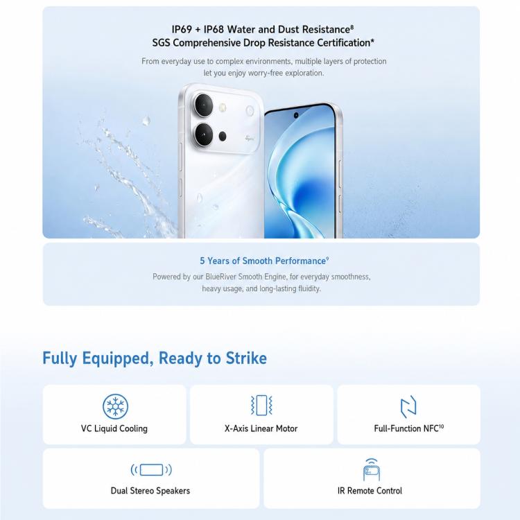 vivo S60 Vitality, 12GB+256GB, 6.59 inch Android 16 OriginOS 6 Dimensity 7500 Full Power Version Octa Core, OTG, NFC, Network: 5G, Support Google Play, 12GB+256GB