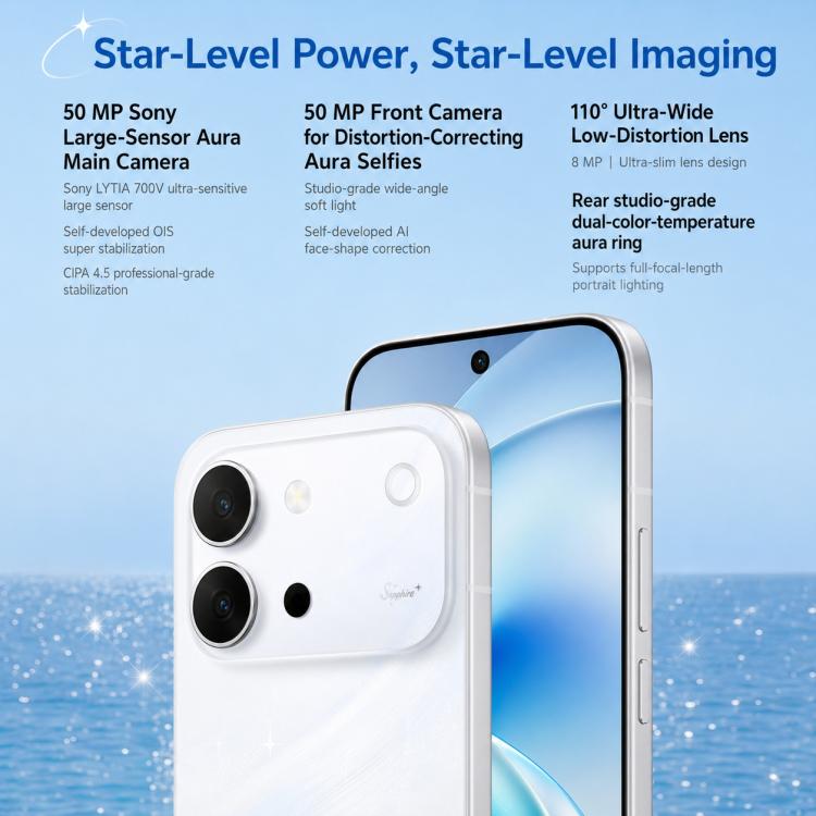 vivo S60 Vitality, 12GB+256GB, 6.59 inch Android 16 OriginOS 6 Dimensity 7500 Full Power Version Octa Core, OTG, NFC, Network: 5G, Support Google Play, 12GB+256GB