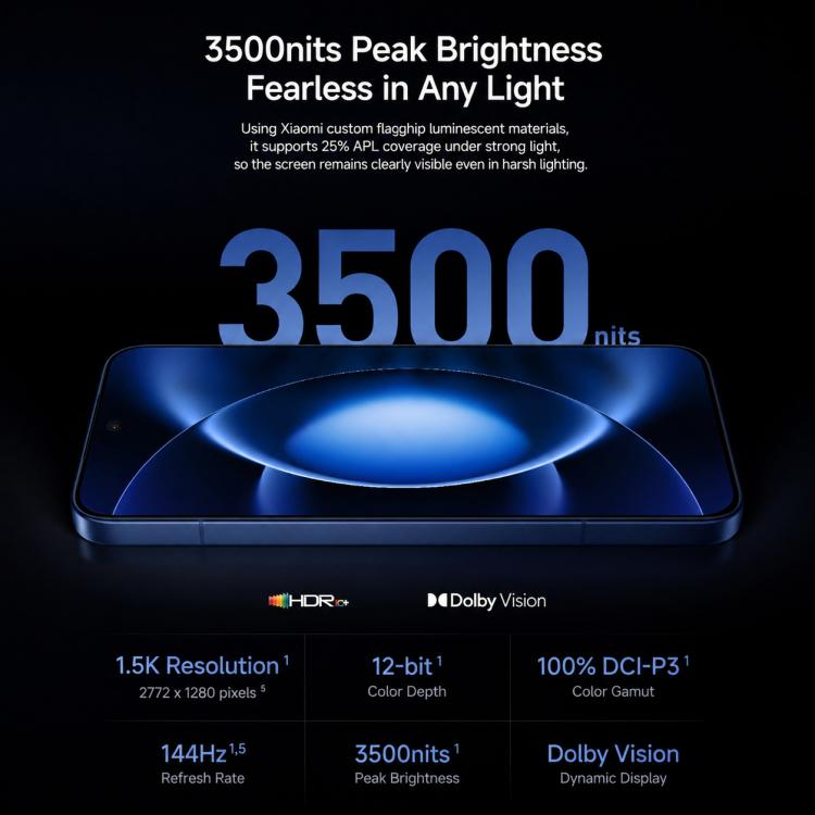 Xiaomi 17T Pro, 12GB+256GB, Screen Fingerprint, 6.83 inch Xiaomi HyperOS 3 Dimensity 9500 Octa-Core, NFC, Network: 5G, 12GB+256GB