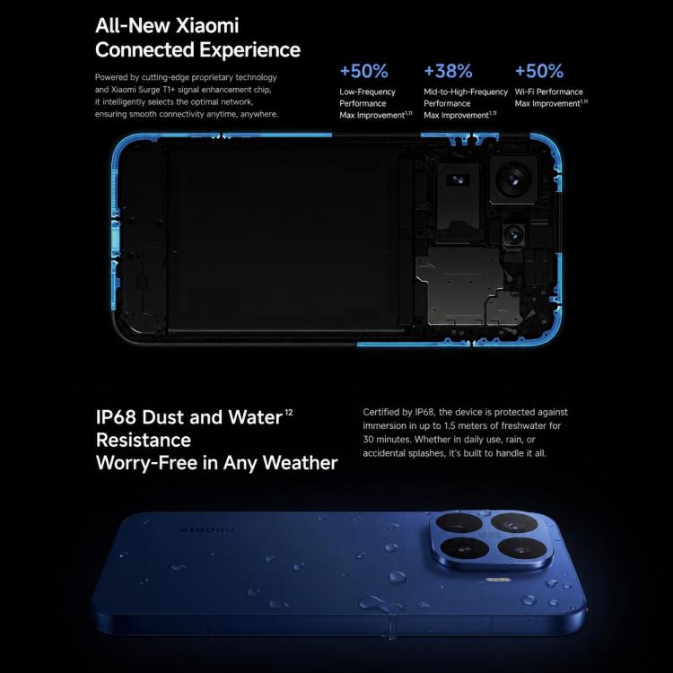 Xiaomi 17T Pro, 12GB+256GB, Screen Fingerprint, 6.83 inch Xiaomi HyperOS 3 Dimensity 9500 Octa-Core, NFC, Network: 5G, 12GB+256GB