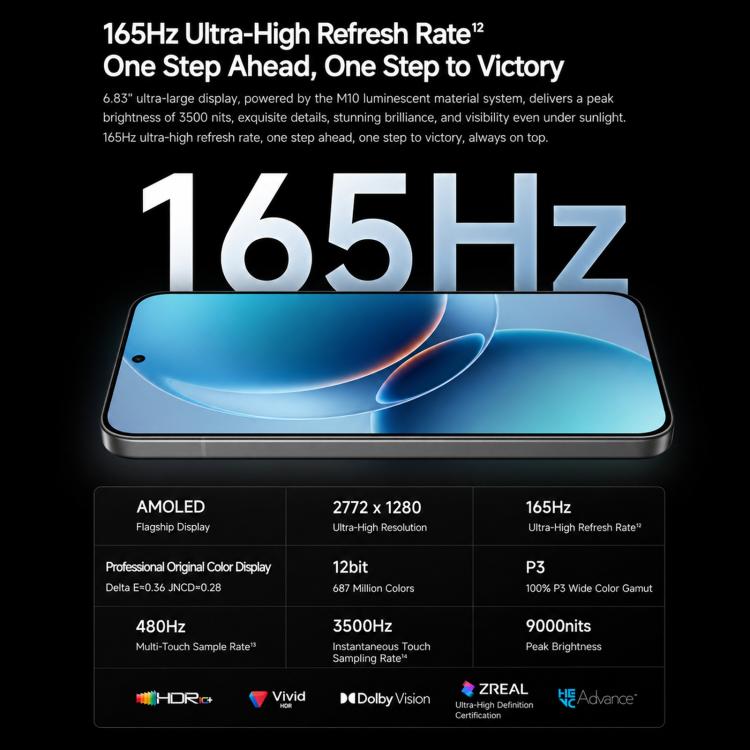 Xiaomi Redmi K90 Ultra, 12GB+512GB, 6.83 inch Xiaomi HyperOS 3 Snapdragon 8 Elite Octa Core, NFC, Network: 5G, 12GB+512GB