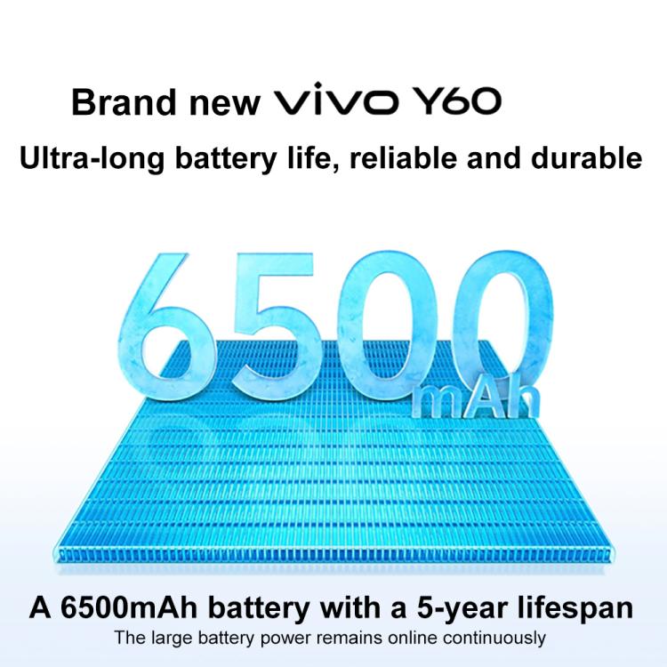 vivo Y60, 6GB+256GB, Side Fingerprint, 6.74 inch Android 16 OriginOS 6 Snapdragon 4 Gen 2 Octa Core, OTG, Network: 5G, 6GB+256GB