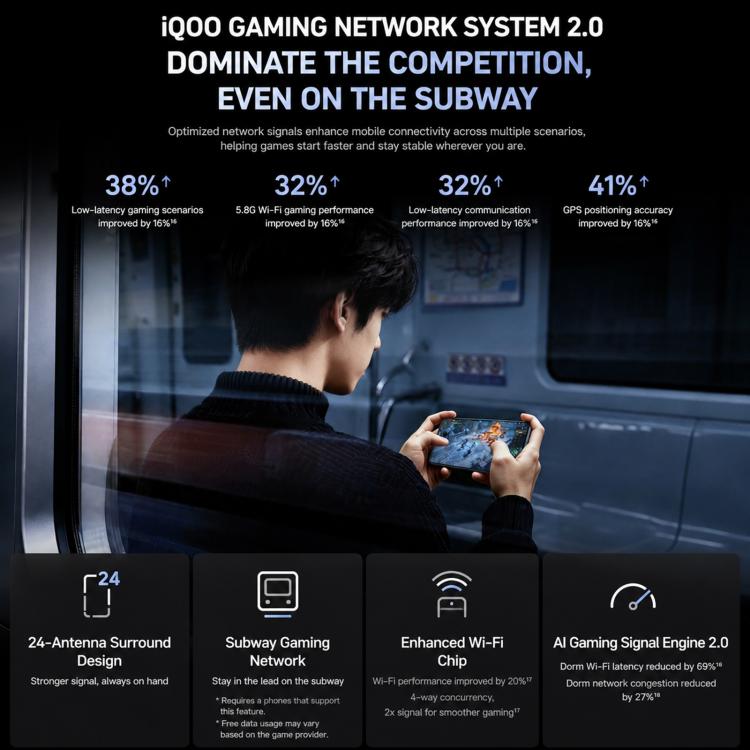 vivo iQOO 15T, 12GB+512GB, Ultrasonic 3D Fingerprint, 6.82 inch Android 16 OriginOS 6 Dimensity 9500 Monster Octa Core, OTG, NFC, Network: 5G, Support Google Play, 12GB+512GB