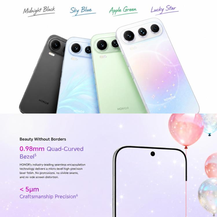 Honor 600 Pro, 12GB+256GB, Screen Fingerprint, 6.57 inch MagicOS 10.0 / Android 16 Dimensity 8550 Elite Octa Core, Network: 5G, NFC, OTG, 12GB+256GB