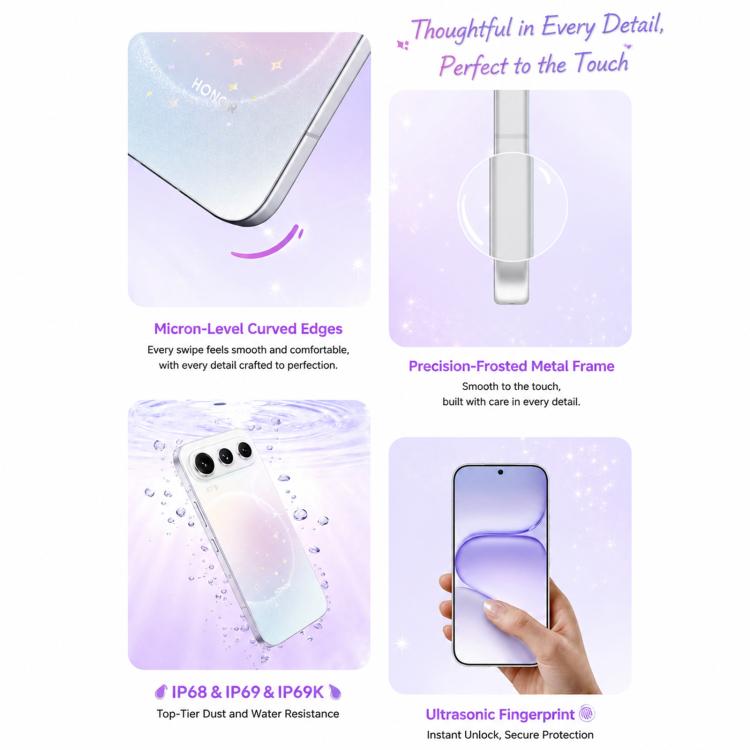 Honor 600 Pro, 12GB+256GB, Screen Fingerprint, 6.57 inch MagicOS 10.0 / Android 16 Dimensity 8550 Elite Octa Core, Network: 5G, NFC, OTG, 12GB+256GB
