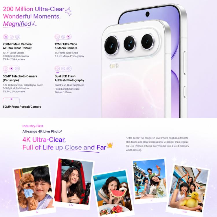 Honor 600 Pro, 12GB+256GB, Screen Fingerprint, 6.57 inch MagicOS 10.0 / Android 16 Dimensity 8550 Elite Octa Core, Network: 5G, NFC, OTG, 12GB+256GB