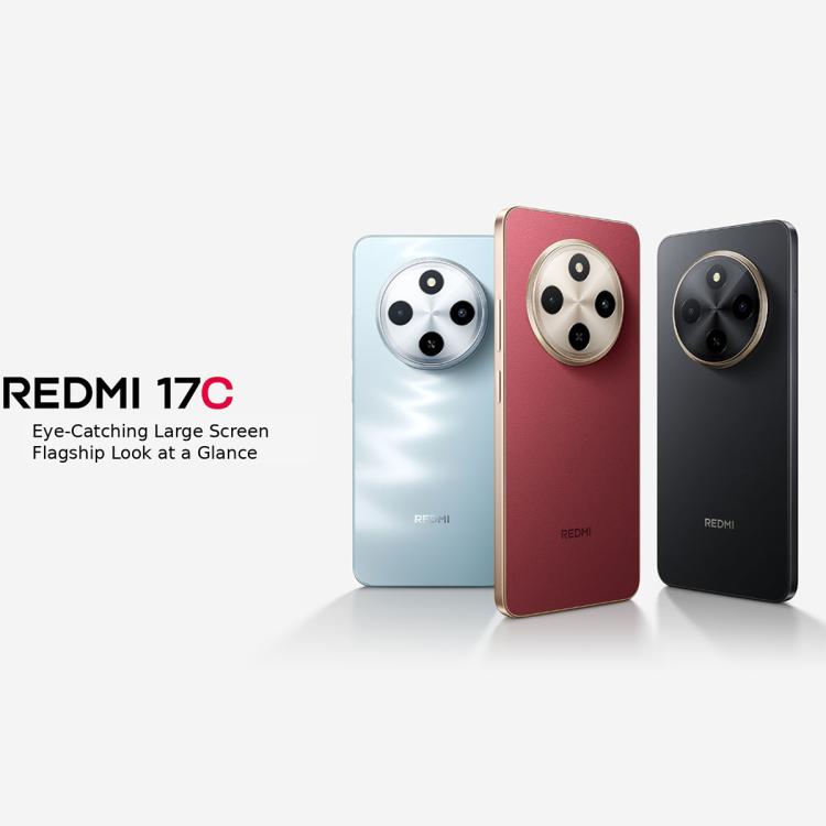 Xiaomi REDMI 17C, 4GB+128GB, 6.88 inch Xiaomi HyperOS 3 MediaTek Helio G81-Ultra Octa Core, Network: 4G, 4GB+128GB