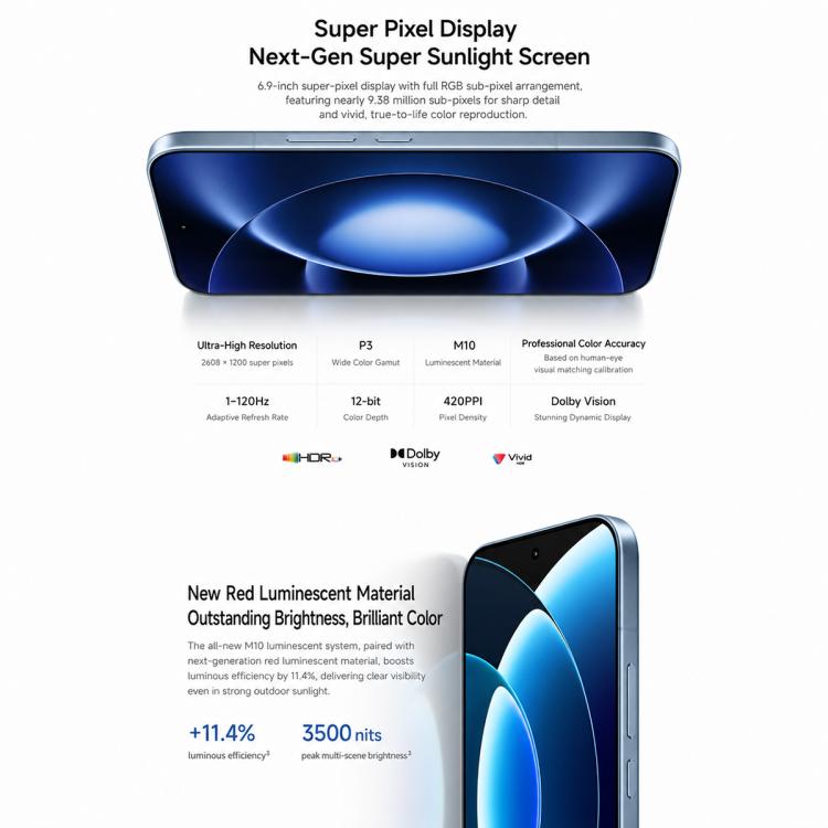 Xiaomi 17 Max, 12GB+256GB, 3D Ultrasonic Fingerprint, 6.9 inch Xiaomi HyperOS 3 Snapdragon 8 Elite Gen 5 Octa Core, NFC, Network: 5G, 12GB+256GB