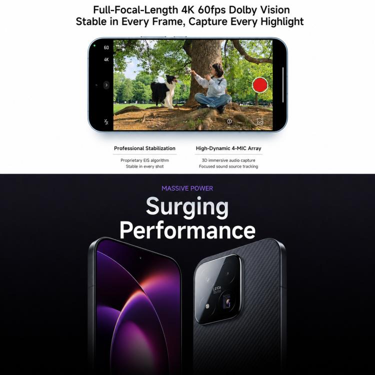 Xiaomi 17 Max, 16GB+512GB, 3D Ultrasonic Fingerprint, 6.9 inch Xiaomi HyperOS 3 Snapdragon 8 Elite Gen 5 Octa Core, NFC, Network: 5G, 16GB+512GB