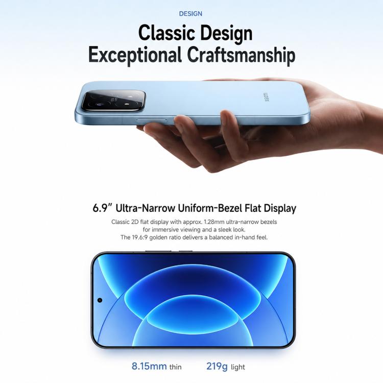 Xiaomi 17 Max, 16GB+512GB, 3D Ultrasonic Fingerprint, 6.9 inch Xiaomi HyperOS 3 Snapdragon 8 Elite Gen 5 Octa Core, NFC, Network: 5G, 16GB+512GB