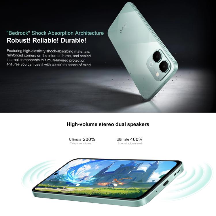 vivo iQOO Z11x, 12GB+256GB, Side Fingerprint,  6.76 inch Android 16 OriginOS 6 Dimensity 7400 Octa Core, OTG, NFC, Network: 5G, Support Google Play, 12GB+256GB