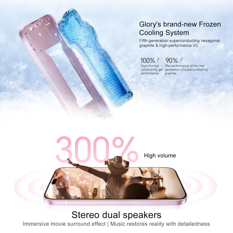 Honor X80i, 12GB+512GB, In-screen Fingerprint, 6.6 inch MagicOS 10.0 Android 16.0 Dimensity 6500 Elite Octa Core, Network: 5G, OTG, NFC, 12GB+512GB
