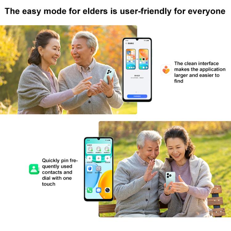 Honor Play 70C, 6GB+128GB, 6.75 inch MagicOS 9.0 Android 15 MediaTek Helio G81 Ultra Octa Core, Network: 4G, OTG, 6GB+128GB