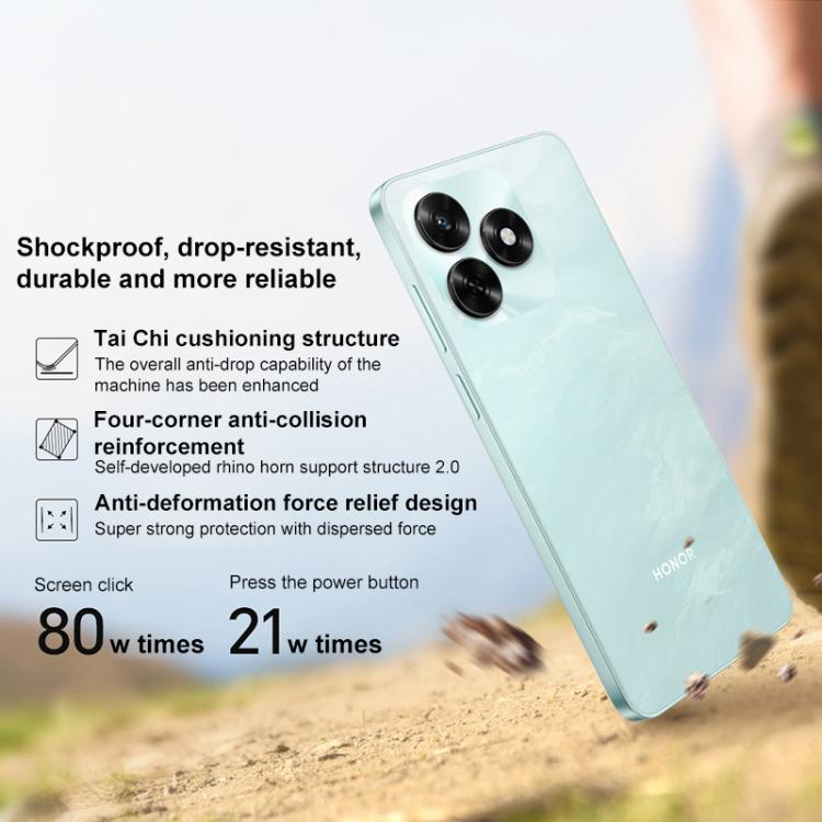 Honor Play 70C, 6GB+128GB, 6.75 inch MagicOS 9.0 Android 15 MediaTek Helio G81 Ultra Octa Core, Network: 4G, OTG, 6GB+128GB