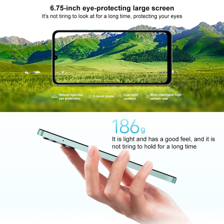 Honor Play 70C, 6GB+128GB, 6.75 inch MagicOS 9.0 Android 15 MediaTek Helio G81 Ultra Octa Core, Network: 4G, OTG, 6GB+128GB