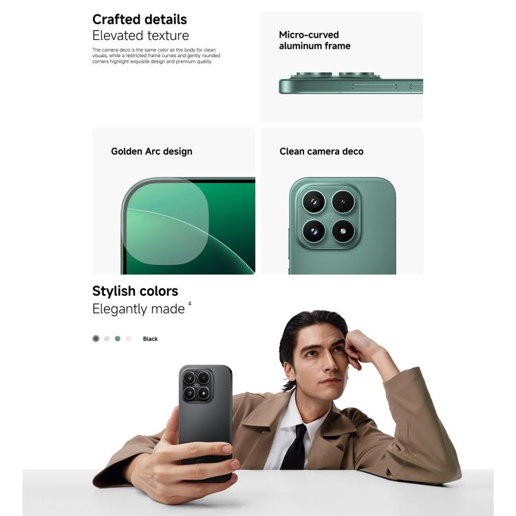 Xiaomi 17 Global, 12GB+256GB, Ultrasonic Fingerprint, 6.3 inch Xiaomi HyperOS 3 Snapdragon 8 Elite Gen 5 Octa Core, NFC, Network: 5G, 12GB+256GB