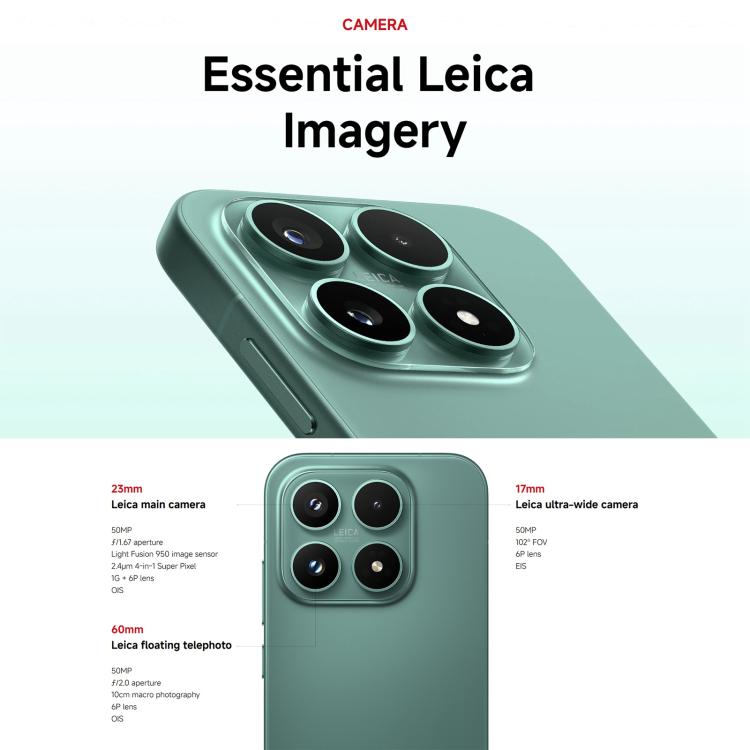 Xiaomi 17 Global, 12GB+256GB, Ultrasonic Fingerprint, 6.3 inch Xiaomi HyperOS 3 Snapdragon 8 Elite Gen 5 Octa Core, NFC, Network: 5G, 12GB+256GB