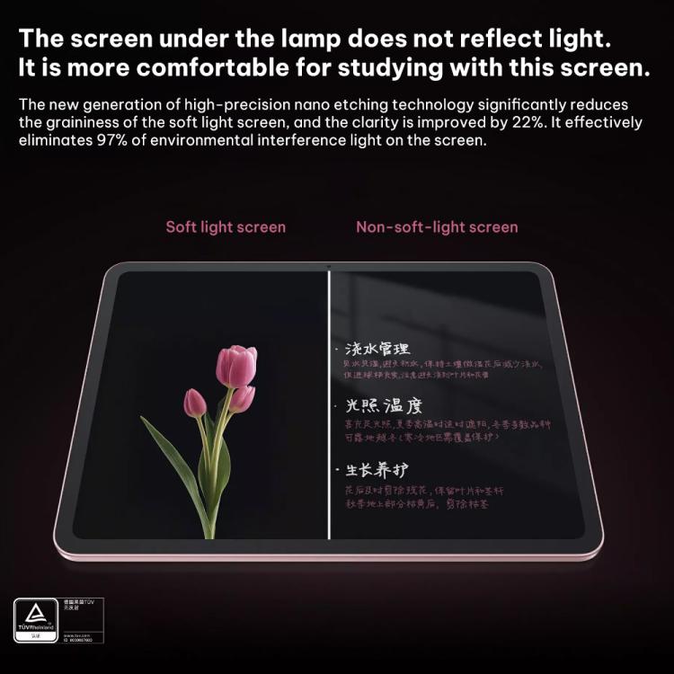 OPPO Pad Air5 12.1 inch Soft Light Screen WIFI Tablet PC, 12GB+256GB, ColorOS 16.0 MediaTek Dimensity 7300-Ultra Octa Core, 12GB+256GB Soft Light