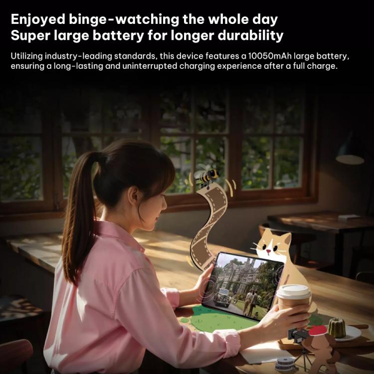 OPPO Pad Air5 12.1 inch Soft Light Screen WIFI Tablet PC, 12GB+256GB, ColorOS 16.0 MediaTek Dimensity 7300-Ultra Octa Core, 12GB+256GB Soft Light
