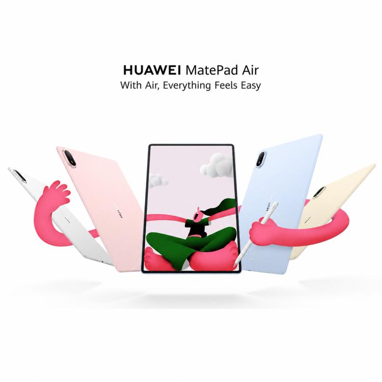 HUAWEI MatePad Air 12 inch 2026 Enjoy Edition, 12GB+256GB, HarmonyOS 6.1 Hisilicon Kirin T93C, Not Support Google Play, Enjoy 12GB+256GB