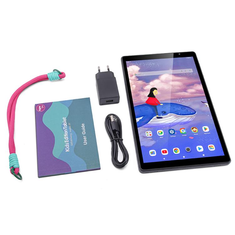 Boxchip D11 WiFi Kid Tablet PC with Silicone Case, 3GB+32GB, 10.1 inch Android 15 Allwinner A333 5-Core CPU, US Plug, WMC4211AU, WMC4211EU, WMC4211UK, WMC4211US
