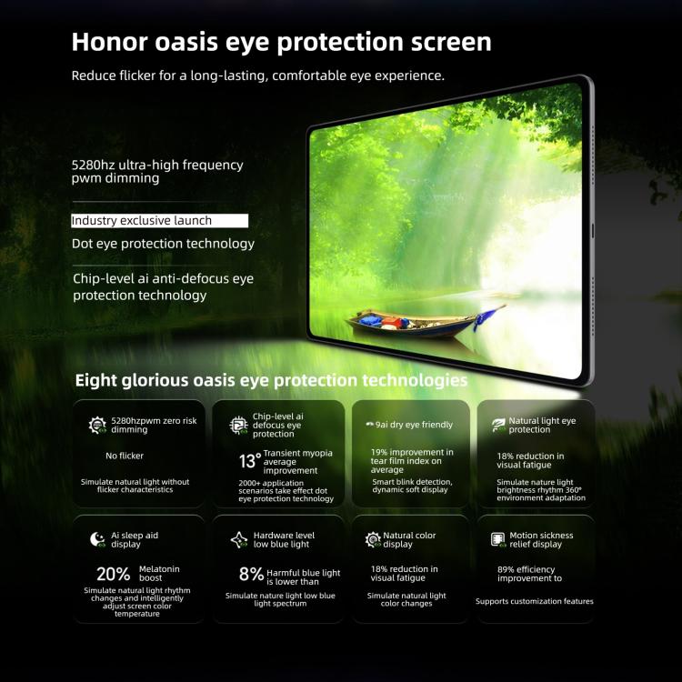 Honor MagicPad3 Pro 12.3 inch WiFi Tablet PC, 16GB+512GB MagicOS 10 Qualcomm Snapdragon 8 Gen5 Octa Core, 16GB+512GB