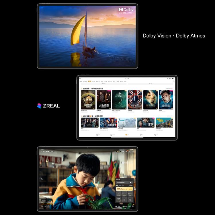 Lenovo Xiaoxin Pad Pro 13, 13 inch 3.5K AI Learning Tablet WiFi, 12GB+512GB, Android 16, Snapdragon 8s Gen4, US Plug, 12GB+512GB