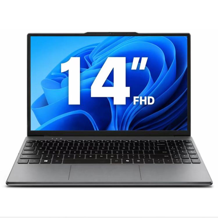 E140C 14 inch Lightweight Laptop, 8GB+256GB, Windows 11 Intel Celeron N5095 Quad Core, US Plug, Intel N5095