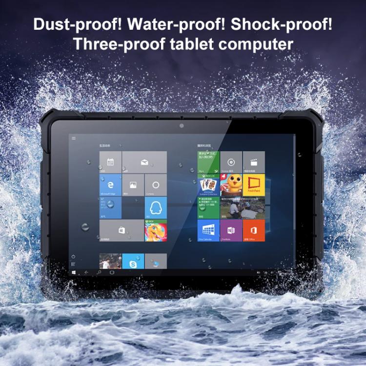 PiPo X4 10.1 inch IP67 Rugged Tablet PC, 12GB+256GB, Windows10 Intel Alder Lake N100 Quad Core, US Plug, X4 N100