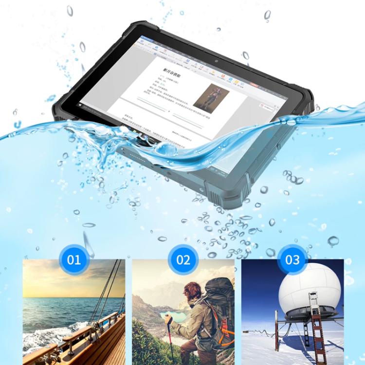 PiPo X4 10.1 inch IP67 Rugged Tablet PC, 12GB+256GB, Windows10 Intel Alder Lake N100 Quad Core, US Plug, X4 N100