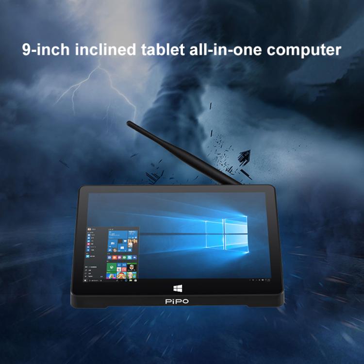 PiPo X9S 9 inch All-in-One Mini PC, 4GB+64GB, Windows10 Intel Celeron J4005 or N4105 Random CPU Delivery, US Plug, X9S J4005/N4105